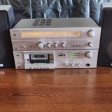 Vand Telefunken receiver RR100+ cass.deck RC-100 + boxe QUADRAL SM90III